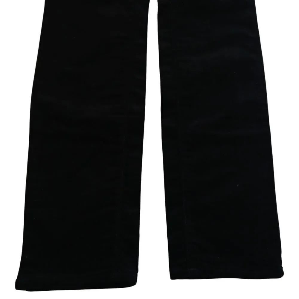LOFT Corduroy Black Stretch Straight Leg Pants - Women's Size 2 - New with Tags